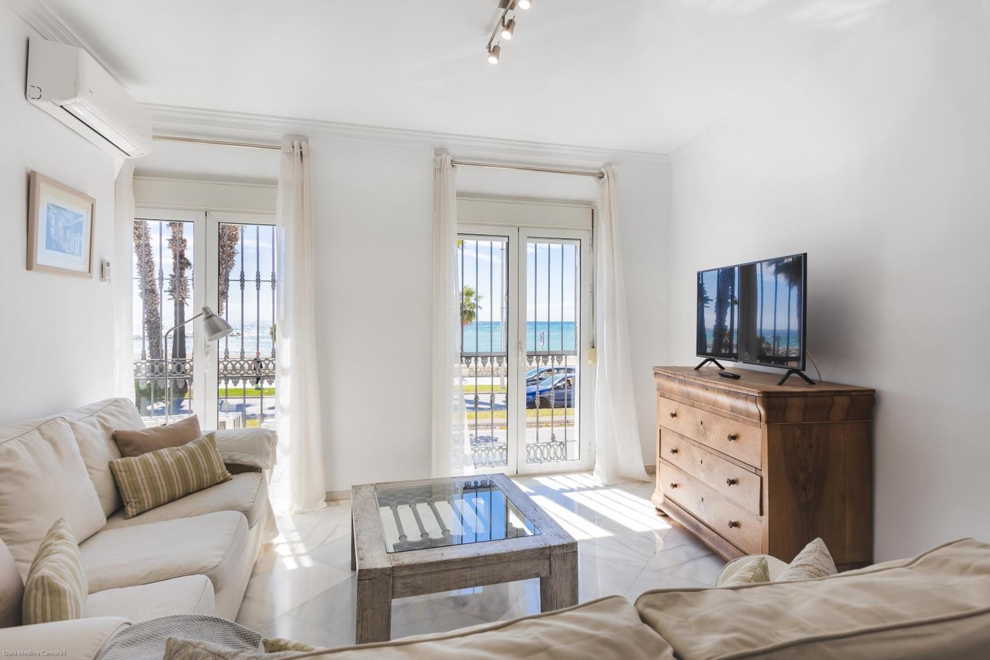 Apartamento Con Vistas Al Mar Lejlighed Málaga Eksteriør billede