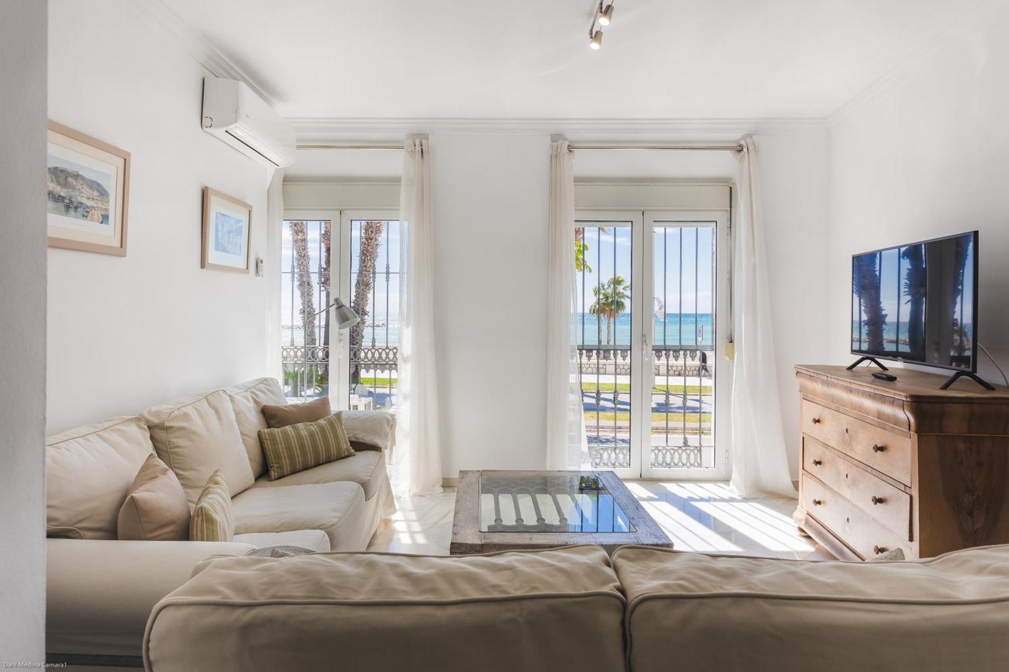 Apartamento Con Vistas Al Mar Lejlighed Málaga Eksteriør billede