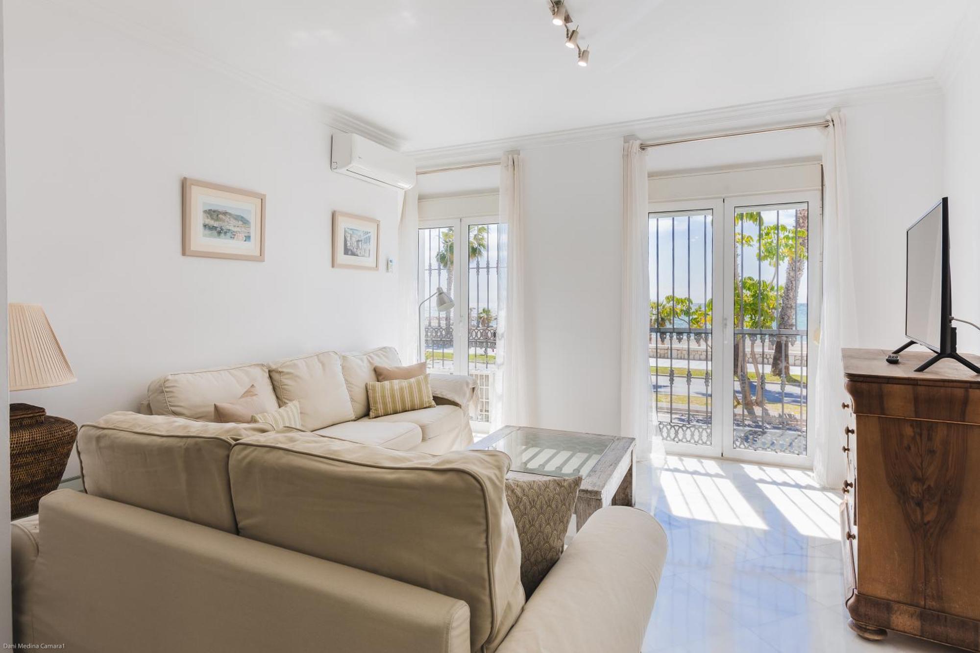 Apartamento Con Vistas Al Mar Lejlighed Málaga Eksteriør billede